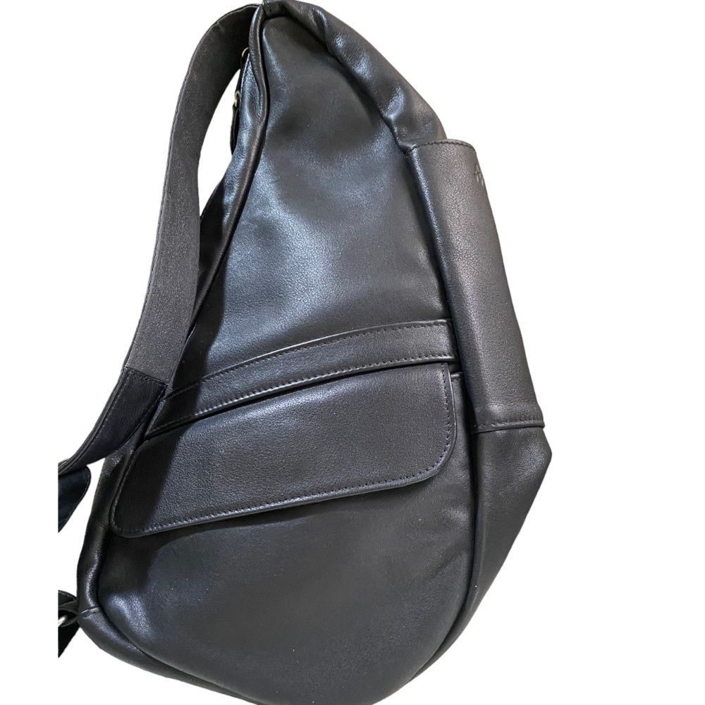 BROWN LL BEANLarge  Leather Sling Bag BROWN  "Healthy Back Bag"